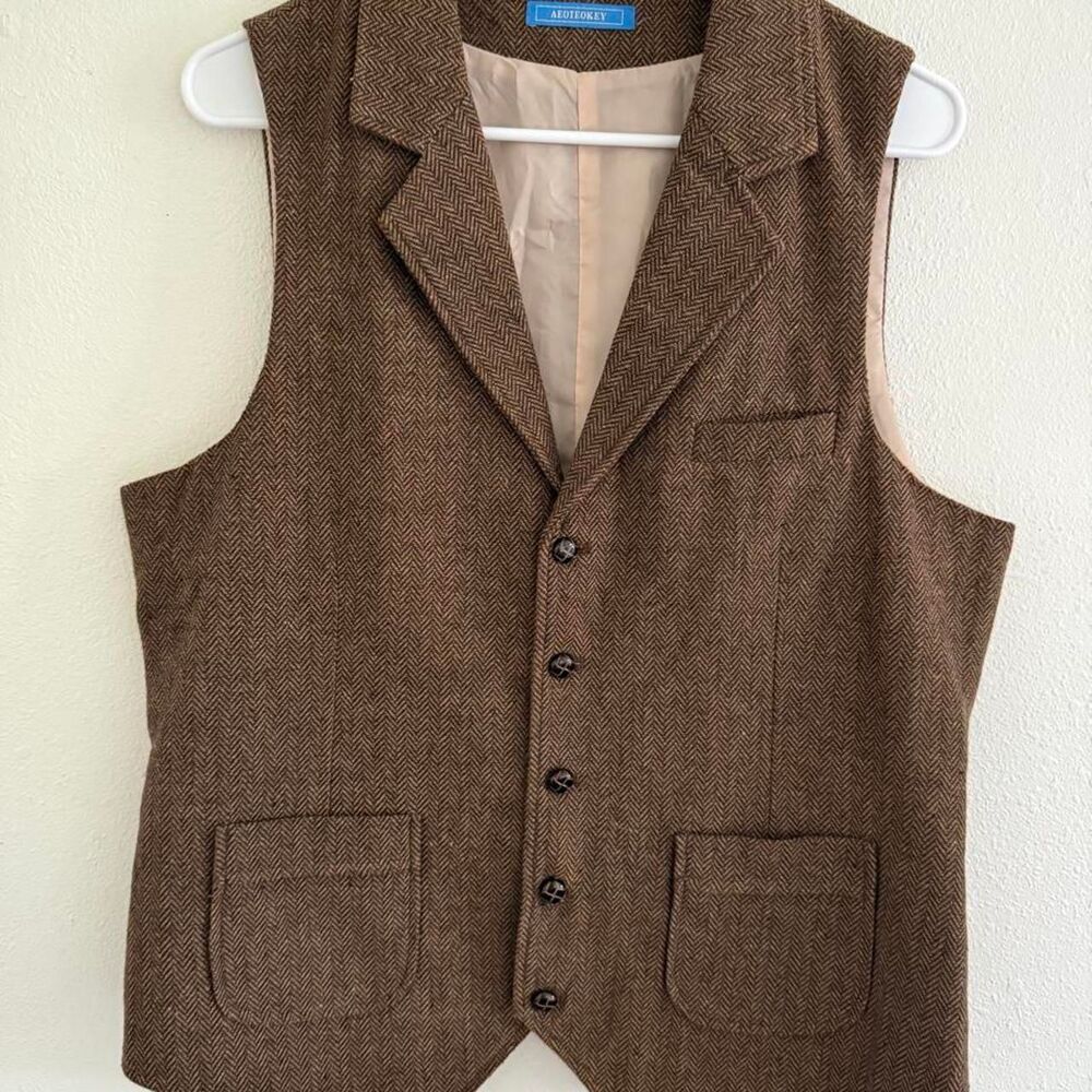 Unbranded Women's Brown Gilet